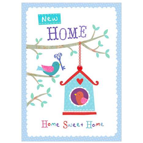 Garlanna Greeting Cards Code 50 - New Home
