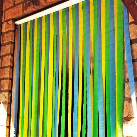 Zero In Strip Blind for Doors - Assorted Colours