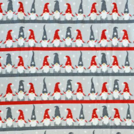 Country Club Festive Fleece Throw (120cm x 150cm) - Gonk