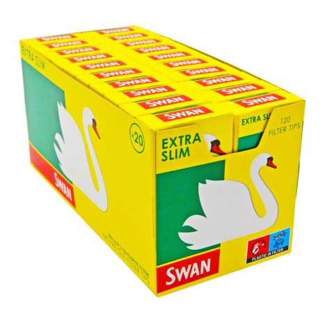 Swan Extra Slim Filter Tips 120 Pack