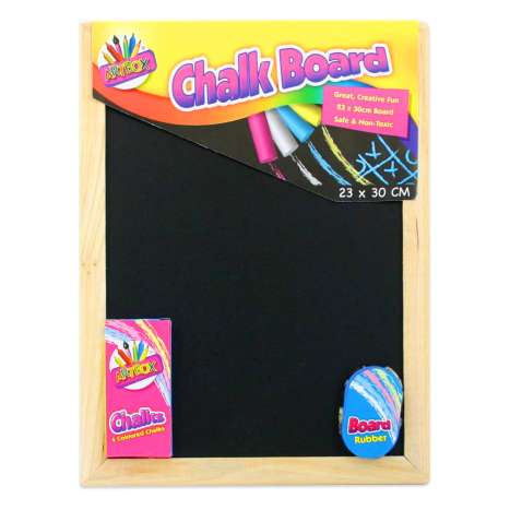 Artbox Chalkboard Set 23cm x 30cm