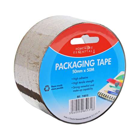 Homeware Essentials Packaging Tape (50mm x 50M)