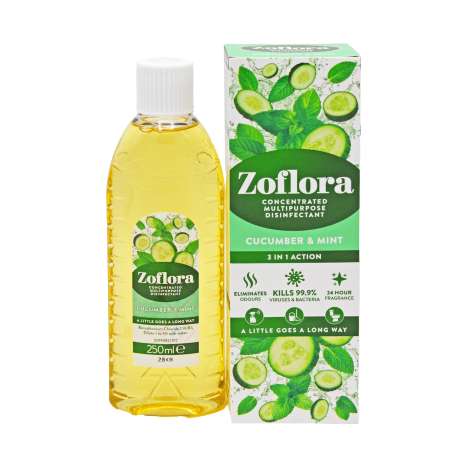 Zoflora Concentrated Disinfectant (250ml) - Cucumber & Mint