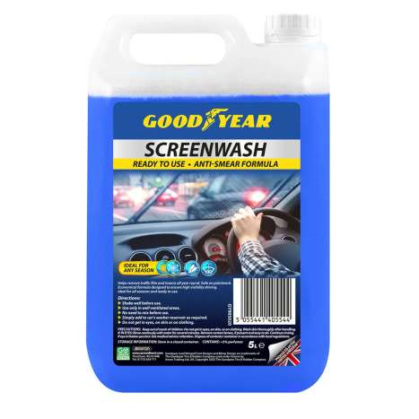 Goodyear Ready-To-Use All Seasons Screenwash 5L