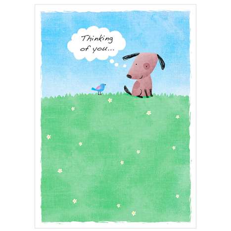 Garlanna Greeting Cards Code 50 - Thinking of You