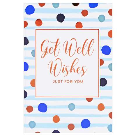 Everyday Greeting Cards Code 50 - Get Well Wishes
