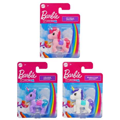 Barbie Dreamtopia Unicorn (5cm) - Assorted Characters