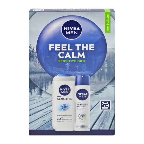 Nivea Men Feel the Calm Sensitive Duo Gift Set