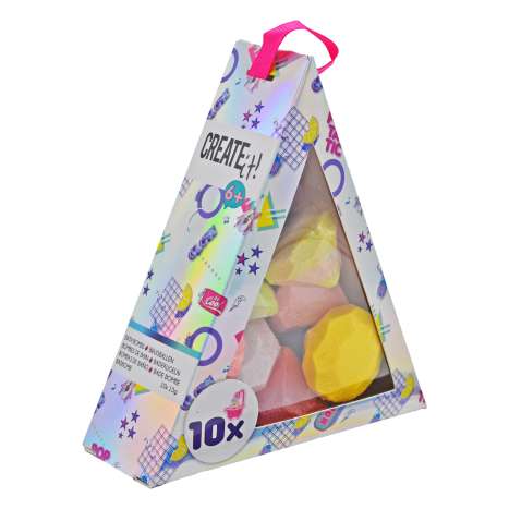 Create It! Diamond Shaped Bath Bombs 10 Pack