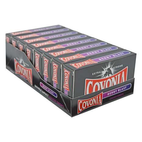 Covonia Double Impact Cough Drops 51g - Berry Blast