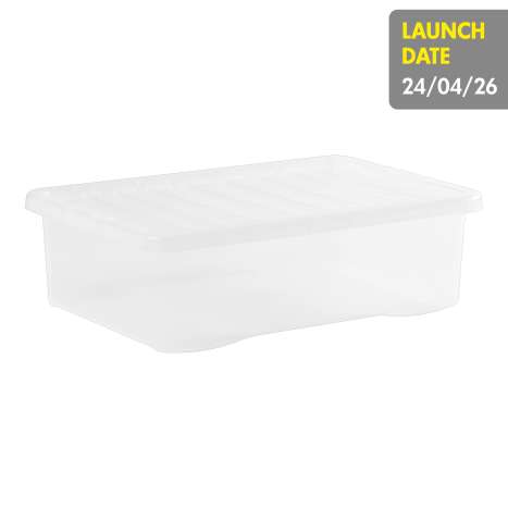Wham Crystal Storage Box with Lid (32L)