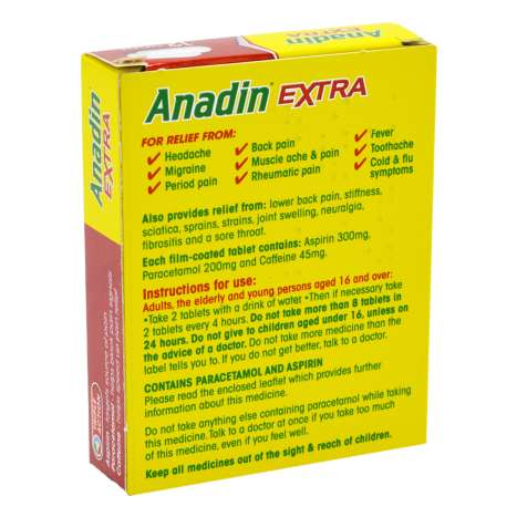 Anadin Extra Caplets 12 Pack