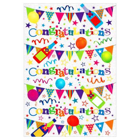 Everyday Greeting Cards Code 50 - Congratulations