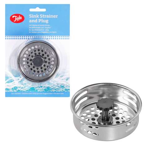 Tala Stainless Steel Sink Strainer & Plug