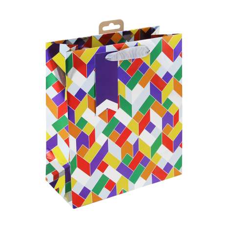 Medium Gift Bags (21.5cm x 25.5cm) - Geo