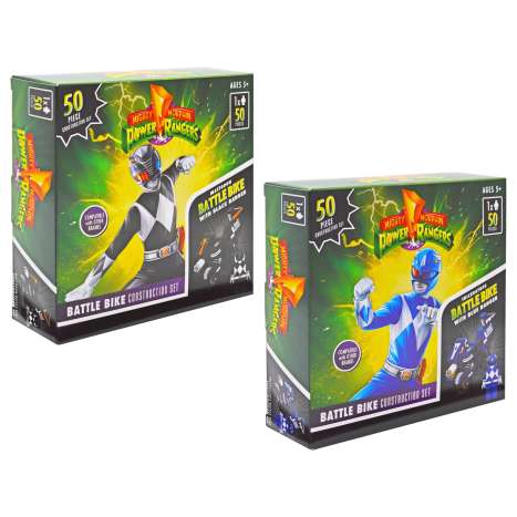 Mighty Morphin Power Rangers Battle Bike Construction Set - Assorted