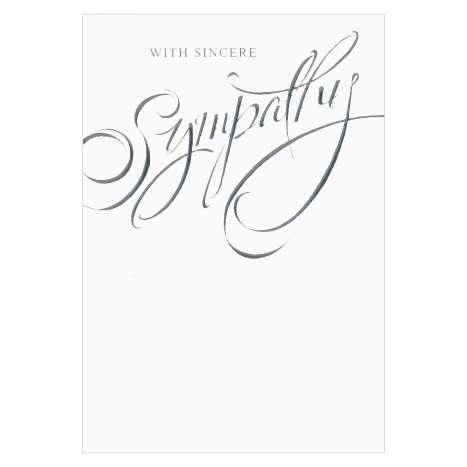 Everyday Greeting Cards Code 50 - Sympathy