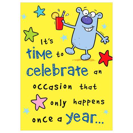 Garlanna Greeting Cards Code 50 - Humour Celebrate