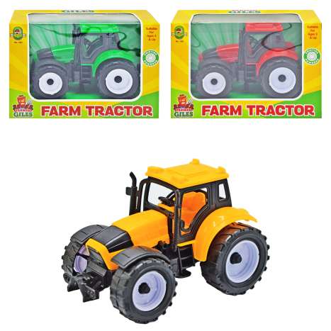 Farmer Giles Tractor (12cm) - Assorted Colours