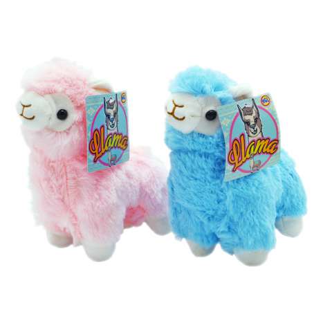 Plush Llama Toy 20cm - Assorted Blue & Pink