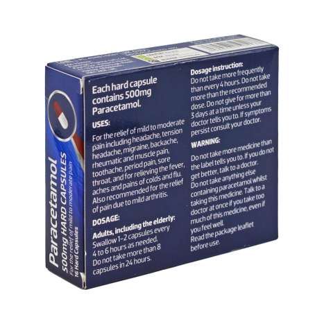 Flamingo Paracetamol (500mg) Capsules 16 Pack