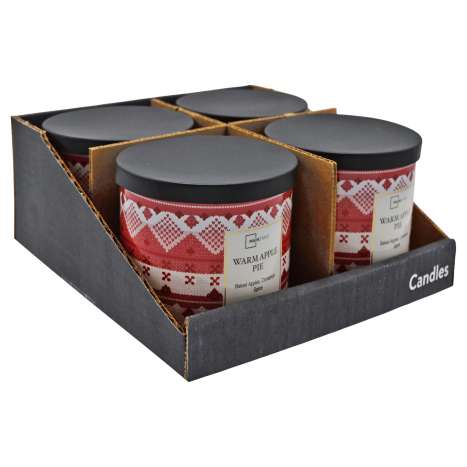 Mainstays Scented Glass Candle (368g) - Warm Apple Pie