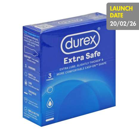 Durex Condoms 3 Pack - Extra Safe