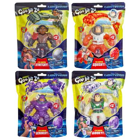 Disney Pixar Heroes of Goo Jit Zu Lightyear Gooey Heroes - Assorted Figures