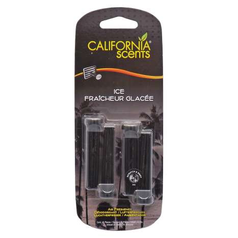 California Scents Vent Air Freshener 4 Pack - Ice