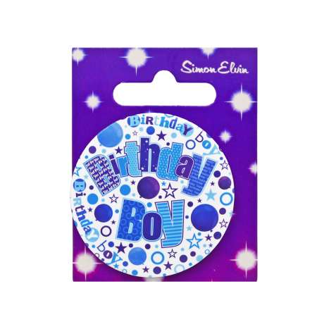 Birthday Boy Badge (5.5cm)