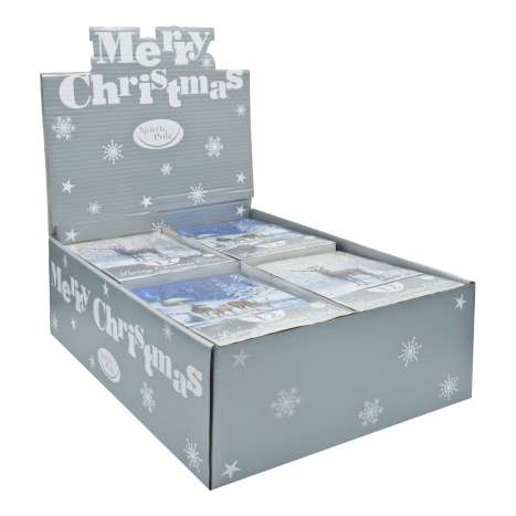 Boxed Christmas Cards 12 Pack - Woodland