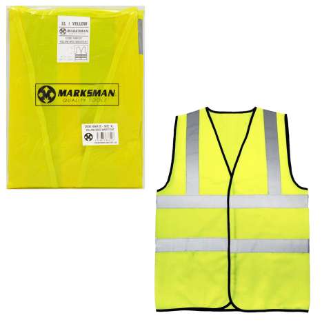 Marksman Yellow Safety Vest - Extra Large