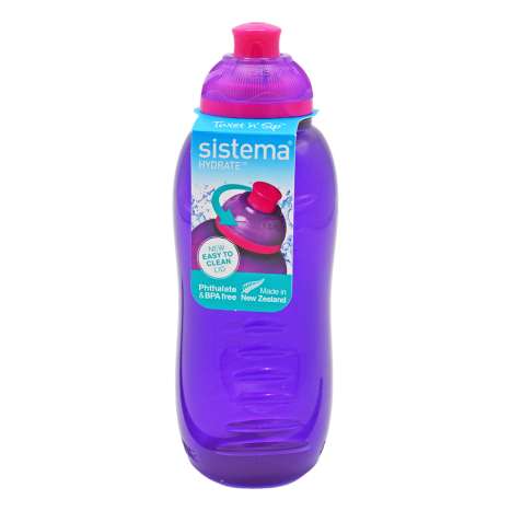 Sistema Twist ‘n’ Sip Bottle 330ml - Purple