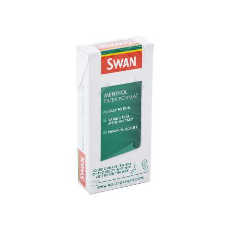 Swan Menthol Extra Slim Filter Tips 120 Pack