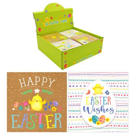 Boxed Cute Easter Cards 10 Pack