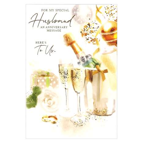 Everyday Greeting Cards Code 50 - Husband Anniversary