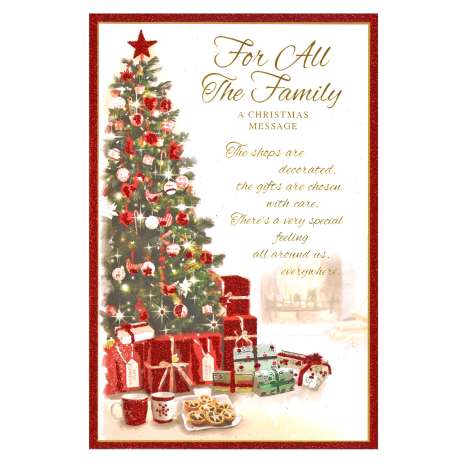 Christmas Cards Code 75 - All The Family