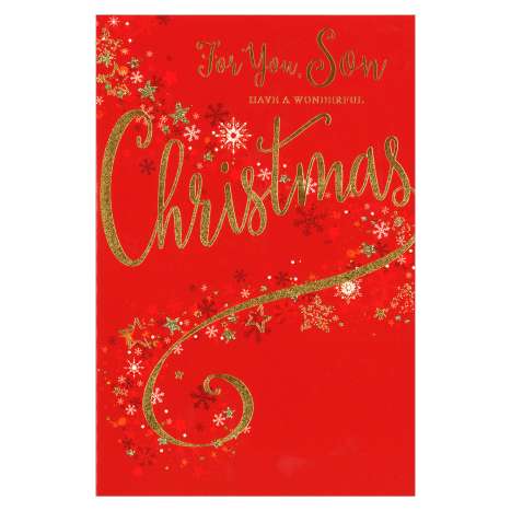 Christmas Cards Code 75 - Son