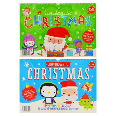 Countdown to Christmas Advent Activities - Assorted