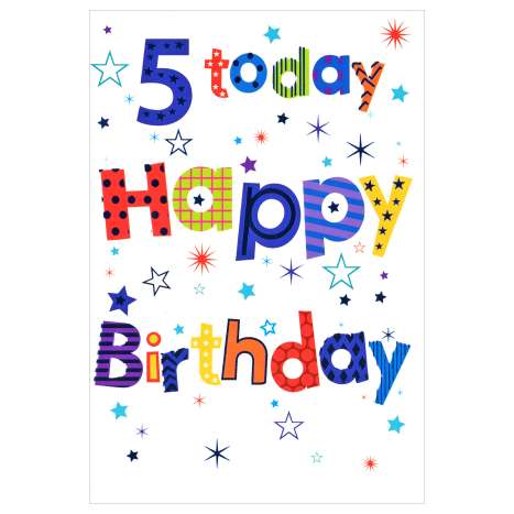 Everyday Greeting Cards (Code 50) - Age 5