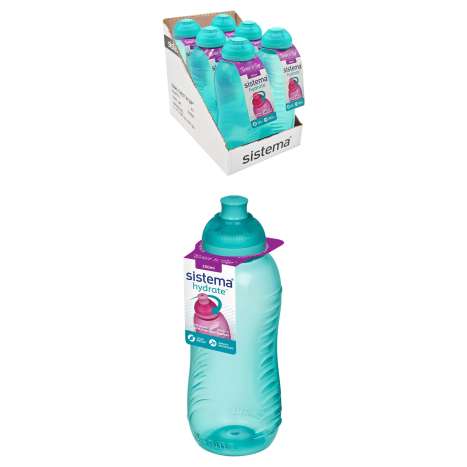 Sistema Twist ‘n’ Sip Bottle 330ml - Teal