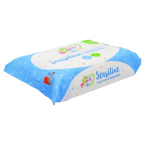Little Heroes Fragrance Free Baby Wipes 66 Pack - Sensitive
