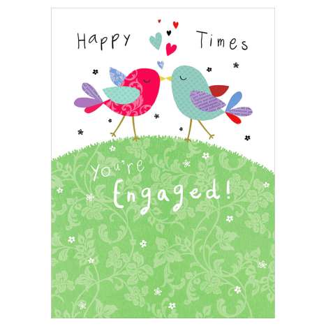 Garlanna Greeting Cards (Code 50) - Engaged