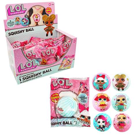 L.O.L Surprise! Squishy Ball 7.6cm - Assorted