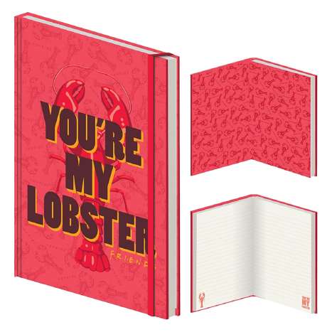 Friends (You're My Lobster) A5 Premium Notebook (80 Pages)
