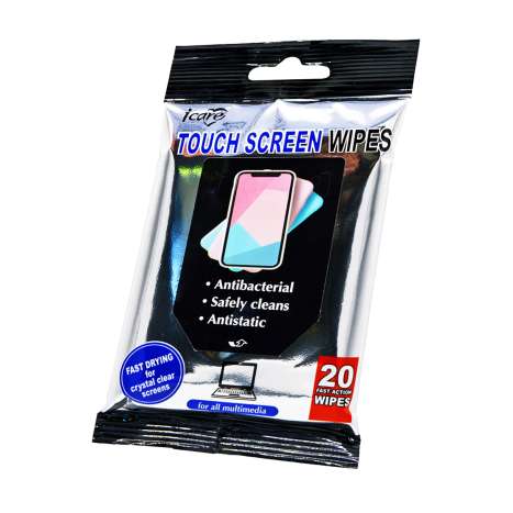 Icare Touch Screen Wipes 20 Pack