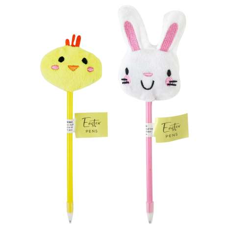 Easter Fluffy Pens - Assorted Designs