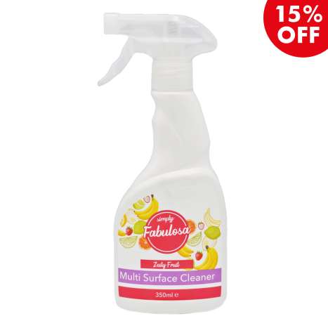 Simply Fabulosa Multi Surface Cleaner (350ml) – Zesty Fruit
