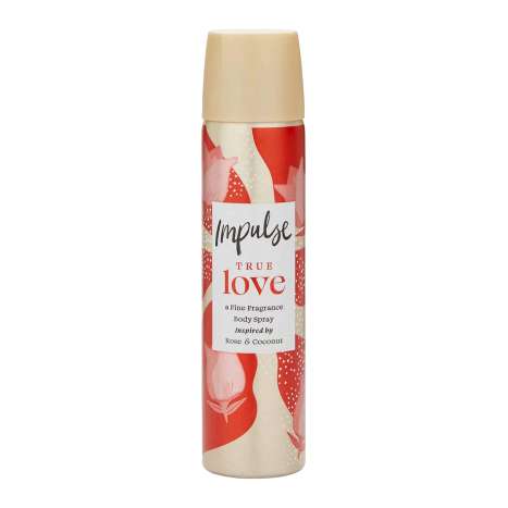 Impulse True Love Body Spray 75ml