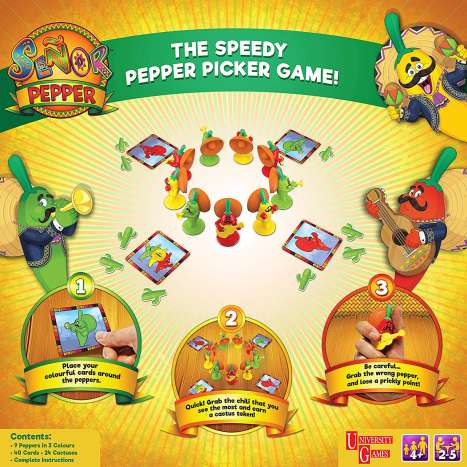 Senor Pepper Board Game